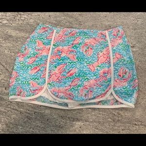 Lilly Pulitzer Lobstah Roll Skort